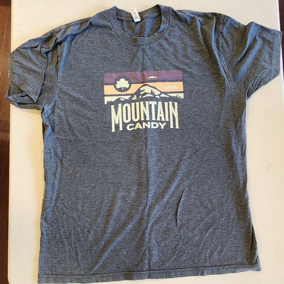 Sycamore Brewing Charlotte Norh Carolina Mountain Candy Tshirt American Apparel - Picture 1 of 4